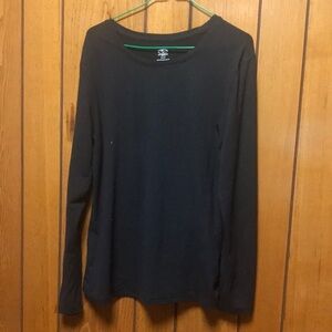 Athletic Works black longsleeve crewneck tee